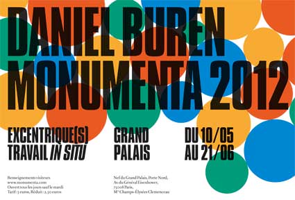 Daniel Buren Monumenta 2012 Grand Palais Paris