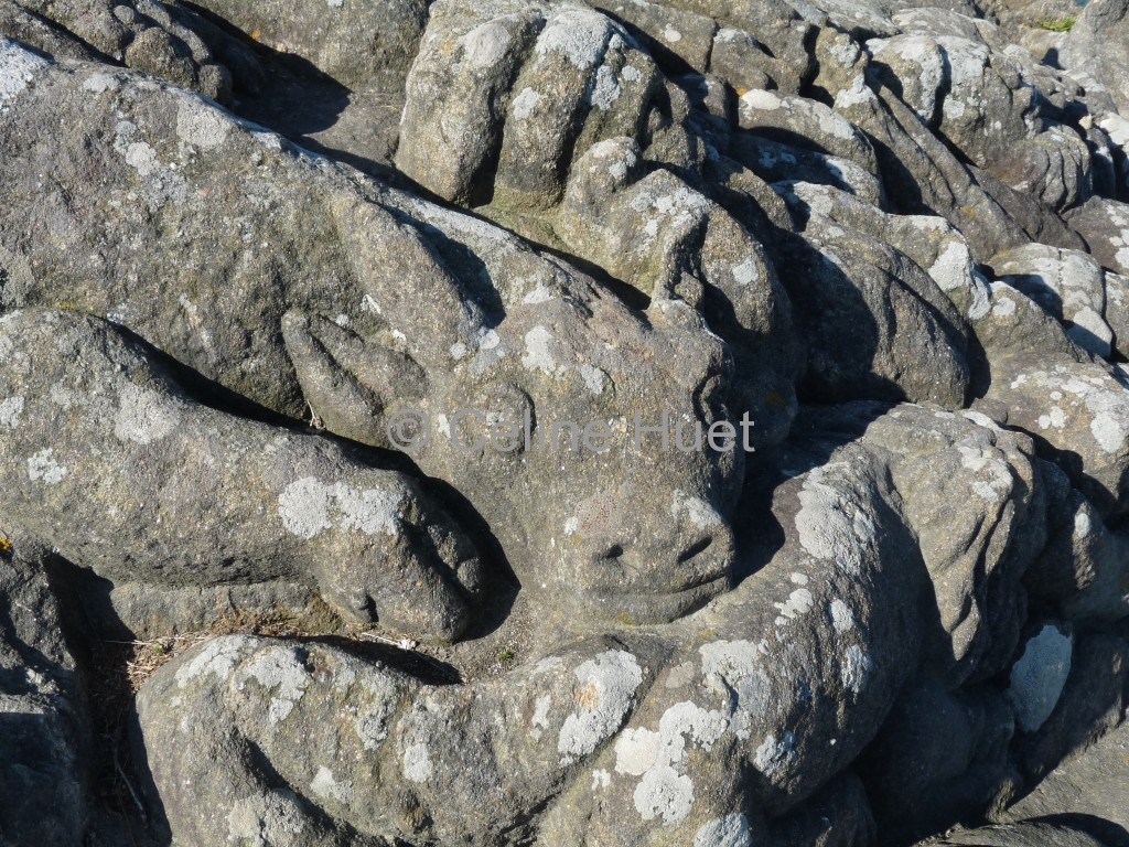 Les rochers sculptés de Rothéneuf Bretagne