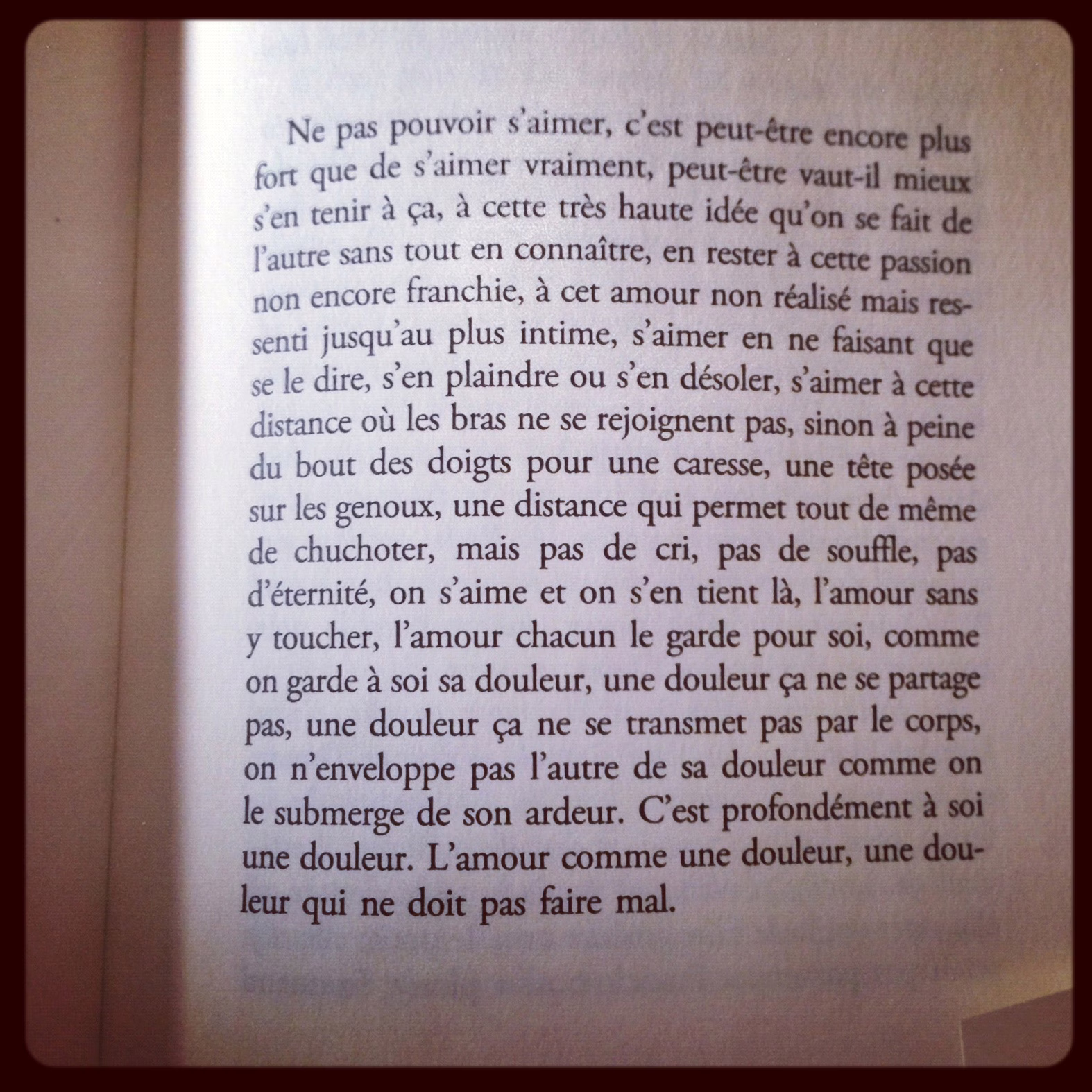 « L’Amour sans le faire » de Serge Joncour…