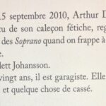 La première chose qu'on regarde Grégoire Delacourt