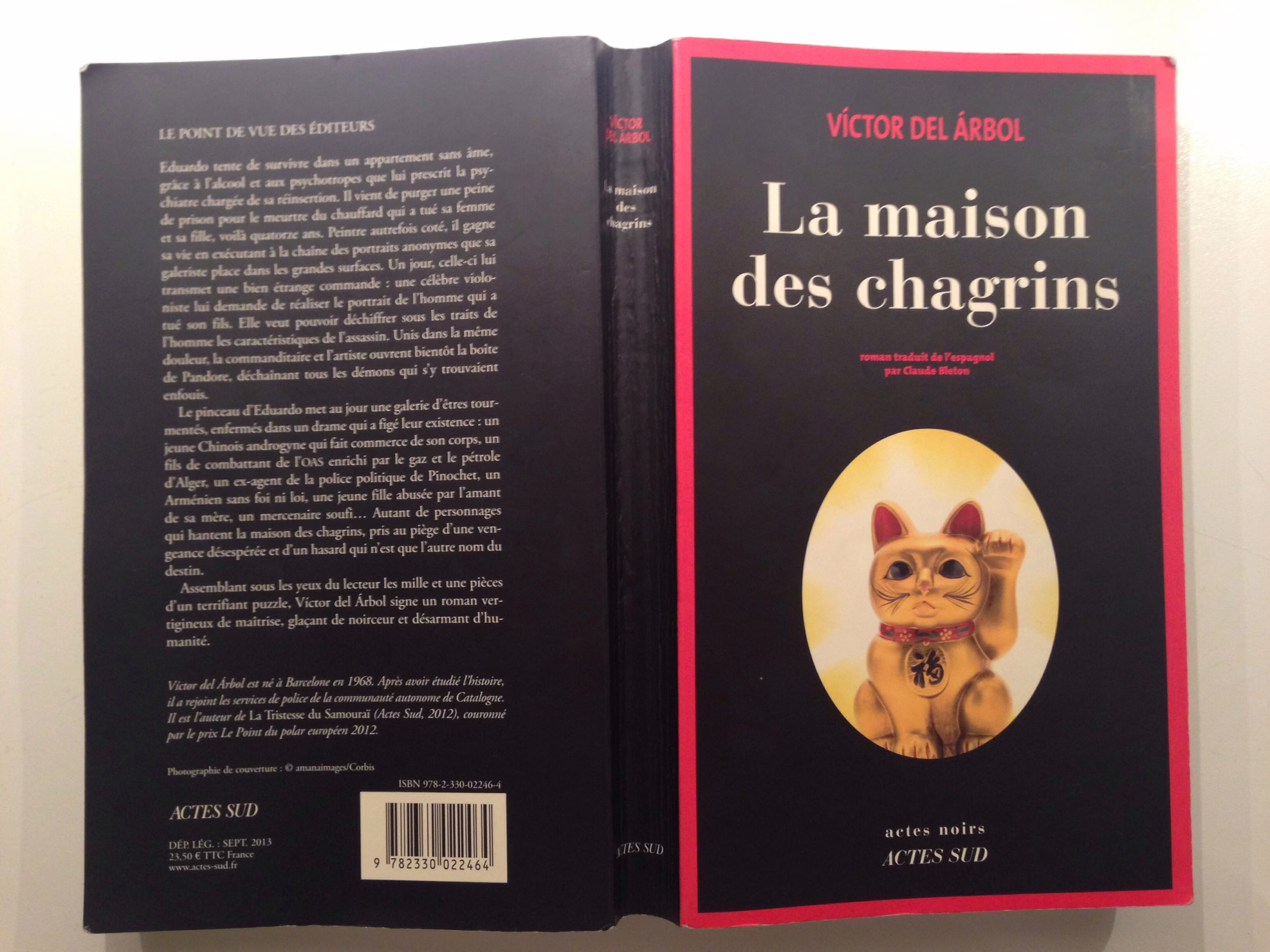 « La maison des chagrins » de Victor Del Árbol…