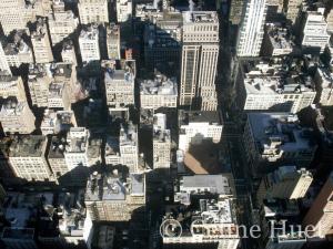 New York vue de L'Empire State Building