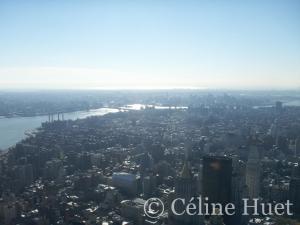 New York vue de l'Empire State Building