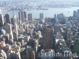 New York vue de l'Empire State Building