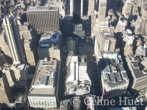 New York vue de l'Empire State Building