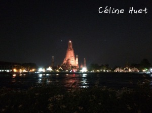 Wat Arun by night Bangkok Thailand Asia