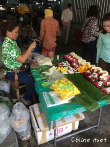 Flowers Market Bangkok Thailand Asia