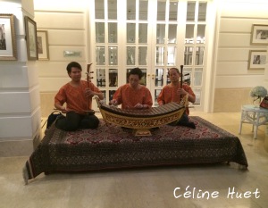 Musique traditionnelle Songkran Festival 2016 Mandarin Oriental Bangkok Thaïlande Asie