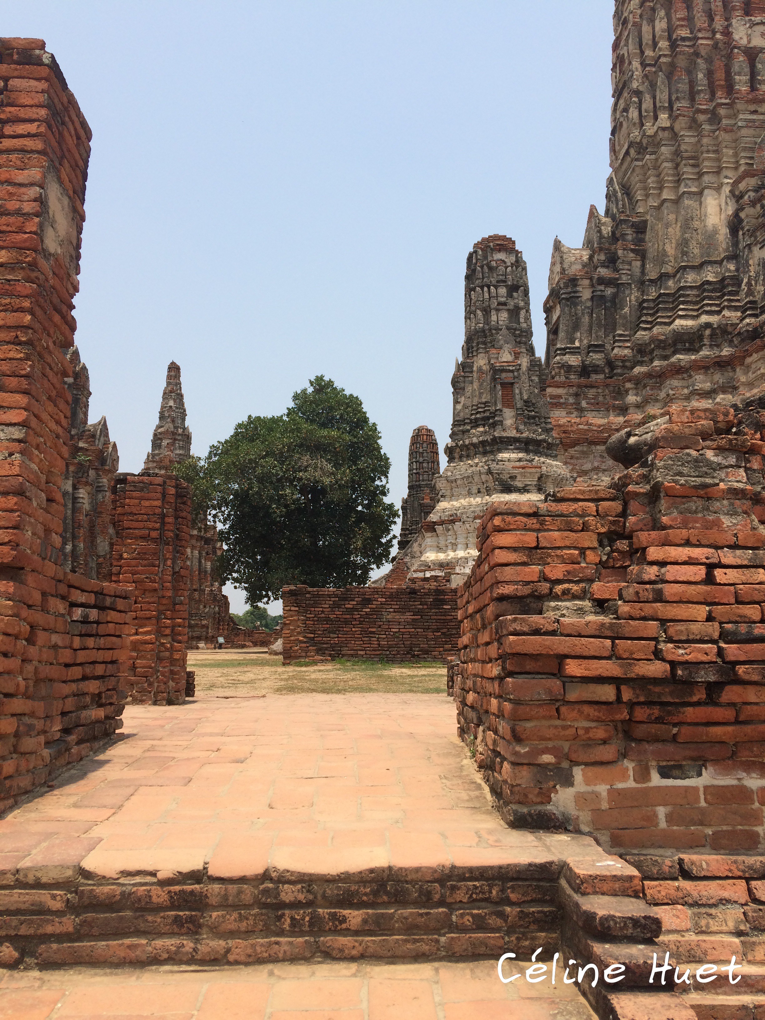 Wat Chai Watthanaram Ayutthaya Thaïlande Asie