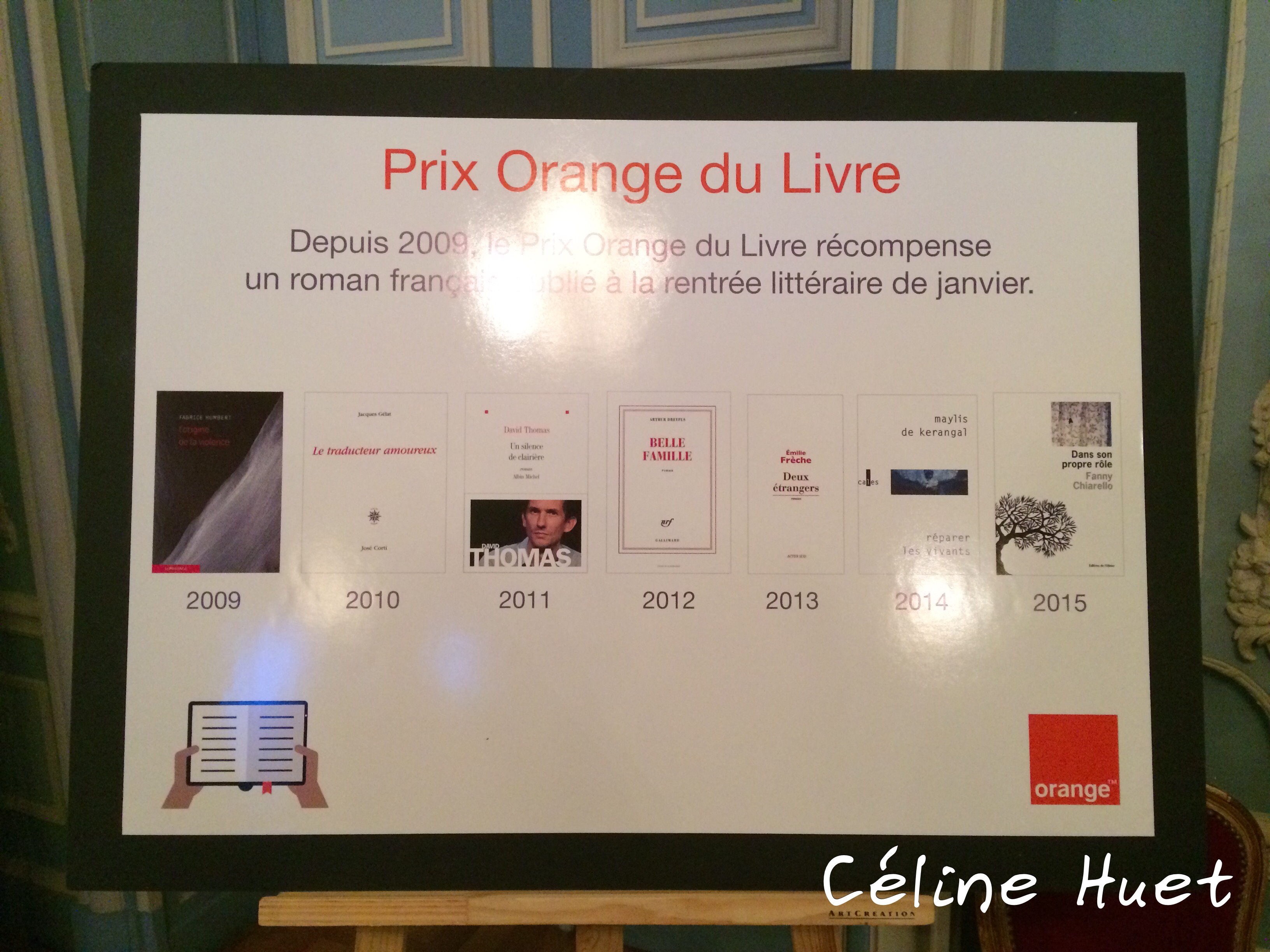 Prix Orange du Livre 2016