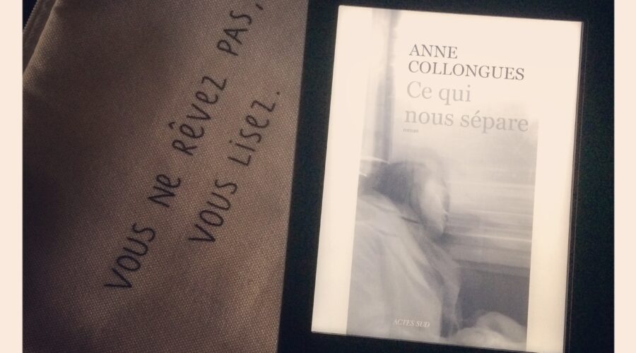 Ce qui nous sépare Anne Collongues