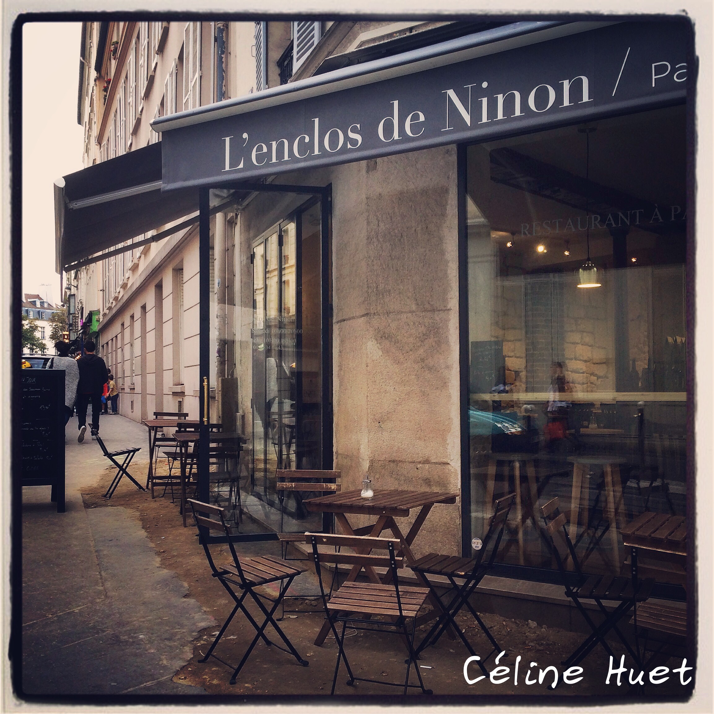 Salon de thé L'enclos de Ninon Paris