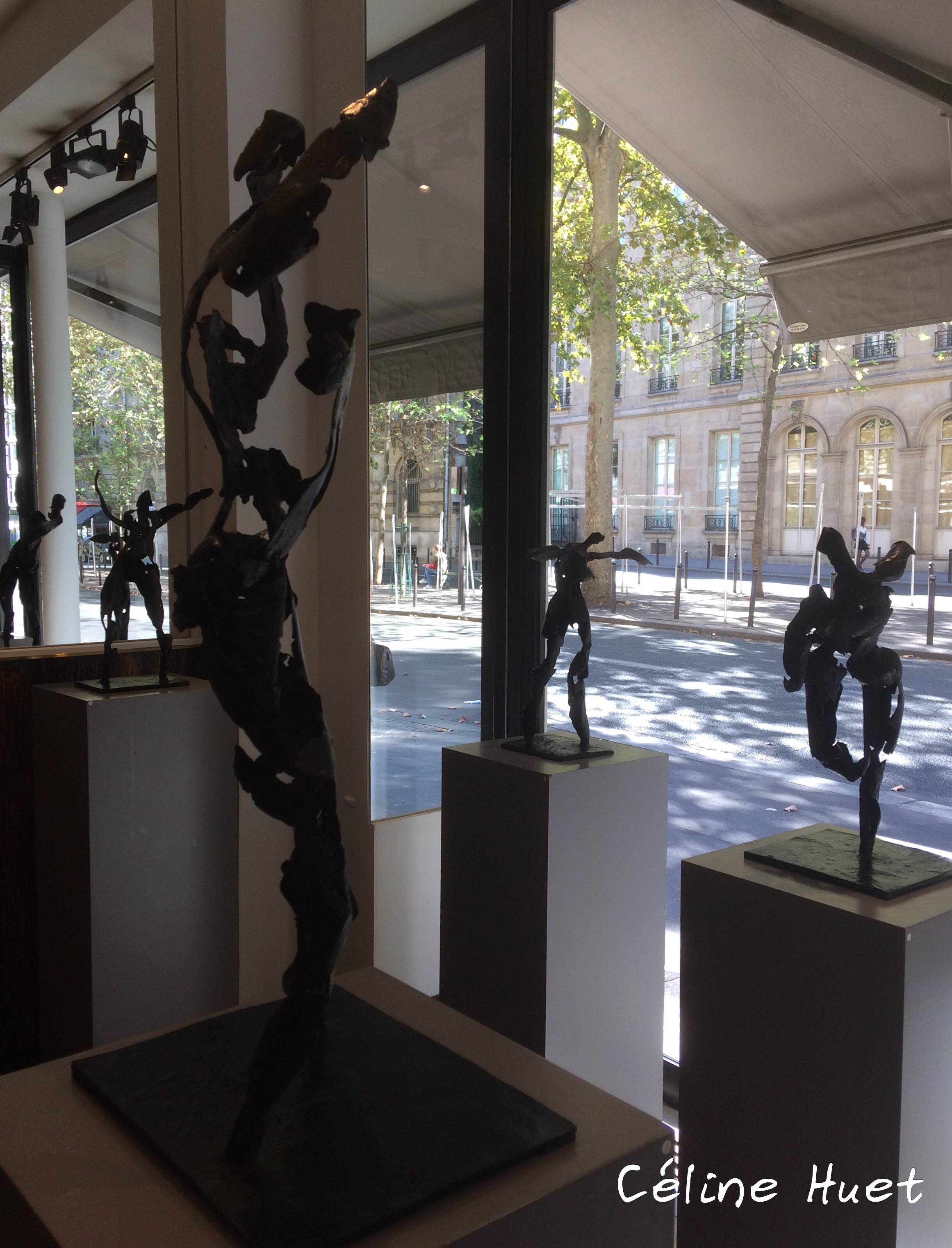 Exposition Michèle Chast Sculpteur de l'âme Galerie Martel-Greiner Paris