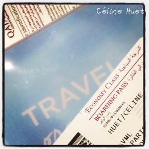 Qatar Airways Paris Doha Bangkok Carnet de voyage Céline Huet