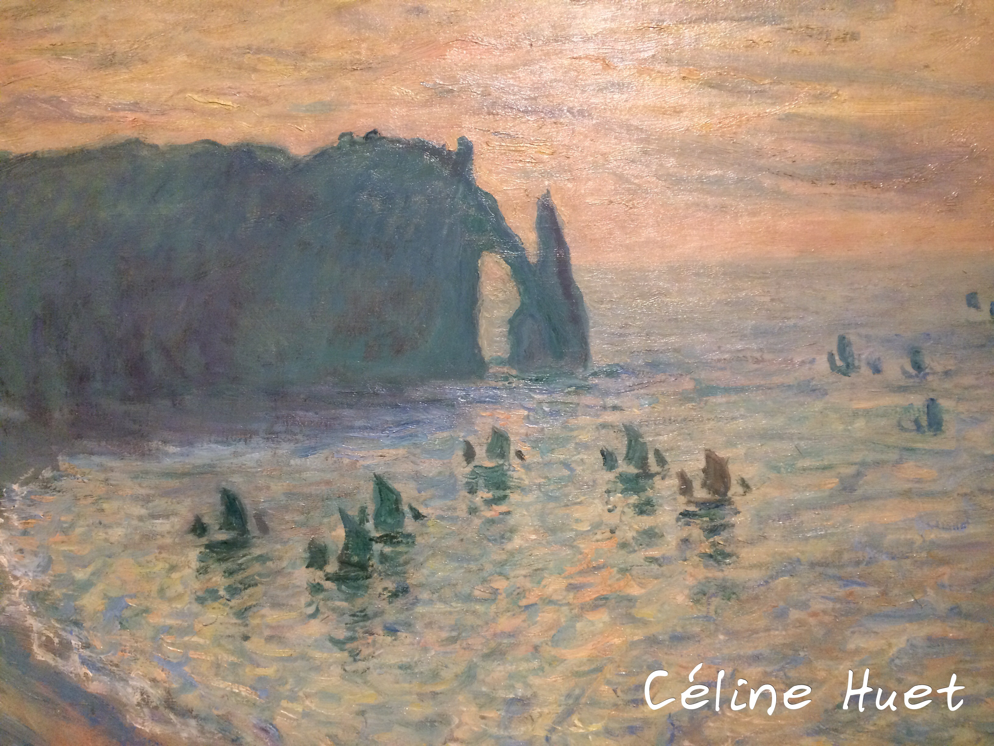 Etretat Claude Monet Icônes de l'Art Moderne Fondation Louis Vuitton Paris