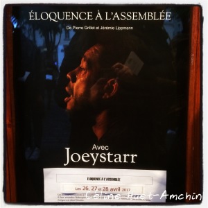 Eloquence à l'Assemblée Joey Starr Théâtre de l'Atelier