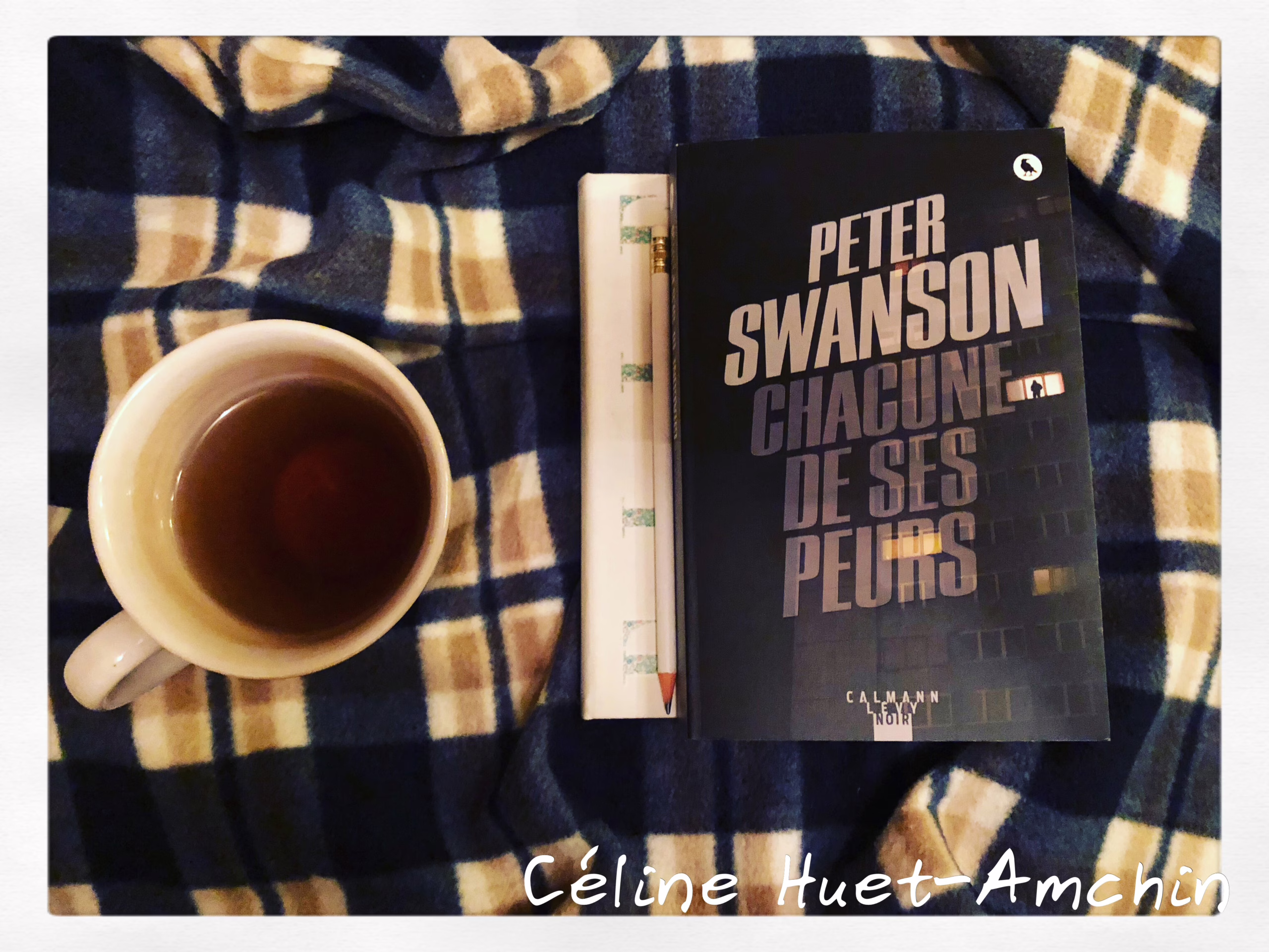 Chacune de ses peurs Peter Swanson Editions Calman-Lévy noir