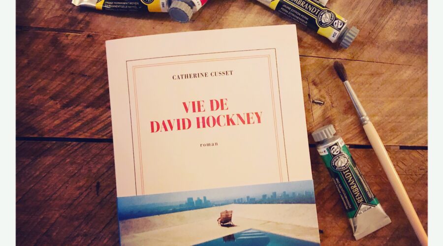 Vie de David Hockney Catherine Cusset Gallimard