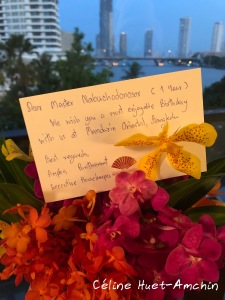 Anniversaire Nabuchodonosor Mandarin Oriental Bangkok Thaïlande Asie