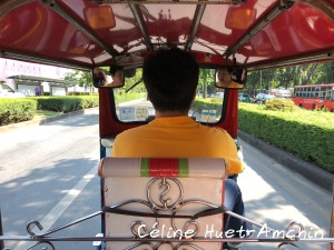 Inside Tuk-Tuk Bangkok Thaïlande Asie