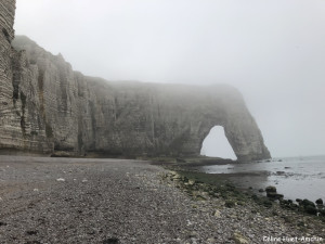 La Valleuse de Jambourg et la Manneporte Etretat Normandie