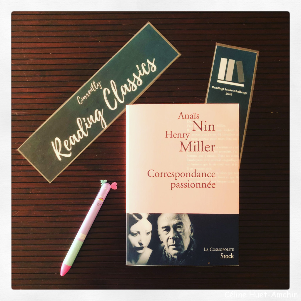 "Correspondance passionnée" d'Anaïs Nin et Henry Miller...