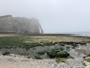 La Plage du Perrey et La Porte d'Aval Etretat Normandie