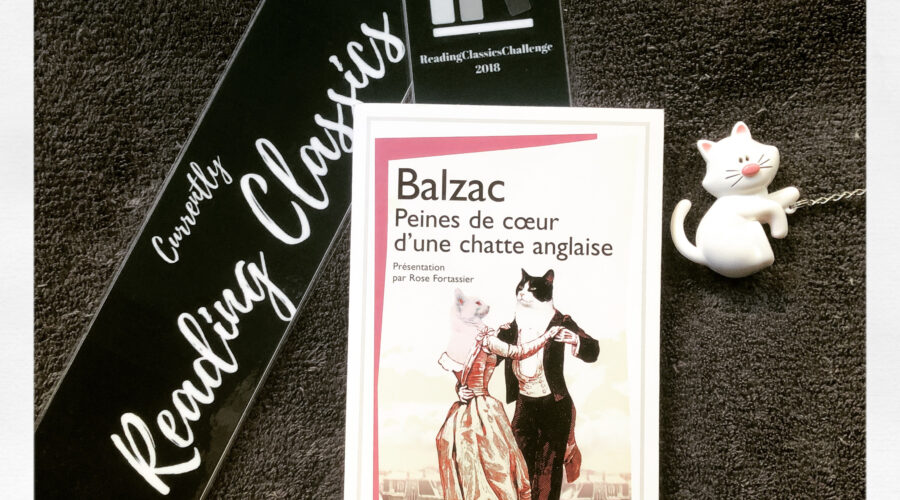 Peines de coeur d'une chatte anglaise Balzac Editions GF Flammarion