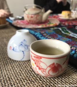 Cérémonie du thé au lotus Paris Sérendipi-Thé (2e infusion)