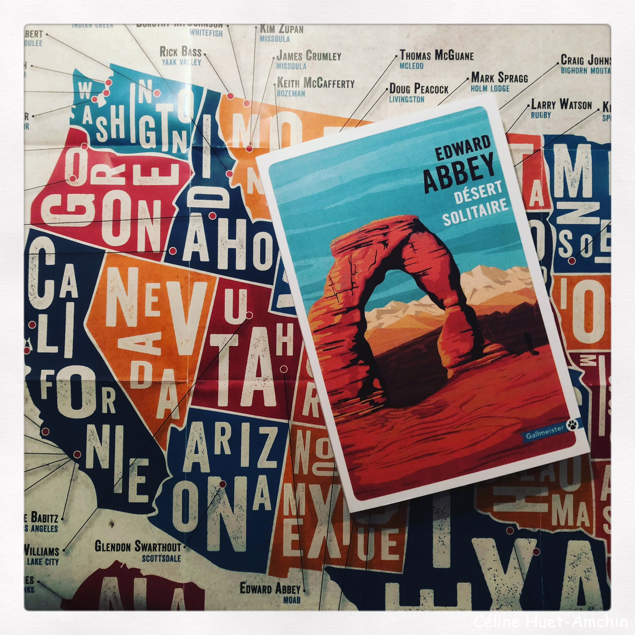 « Désert solitaire » d’Edward Abbey…