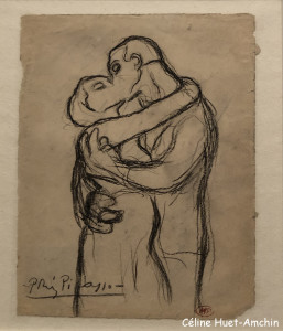L'étreinte Exposition Picasso bleu et rose Musée d'Orsay Paris