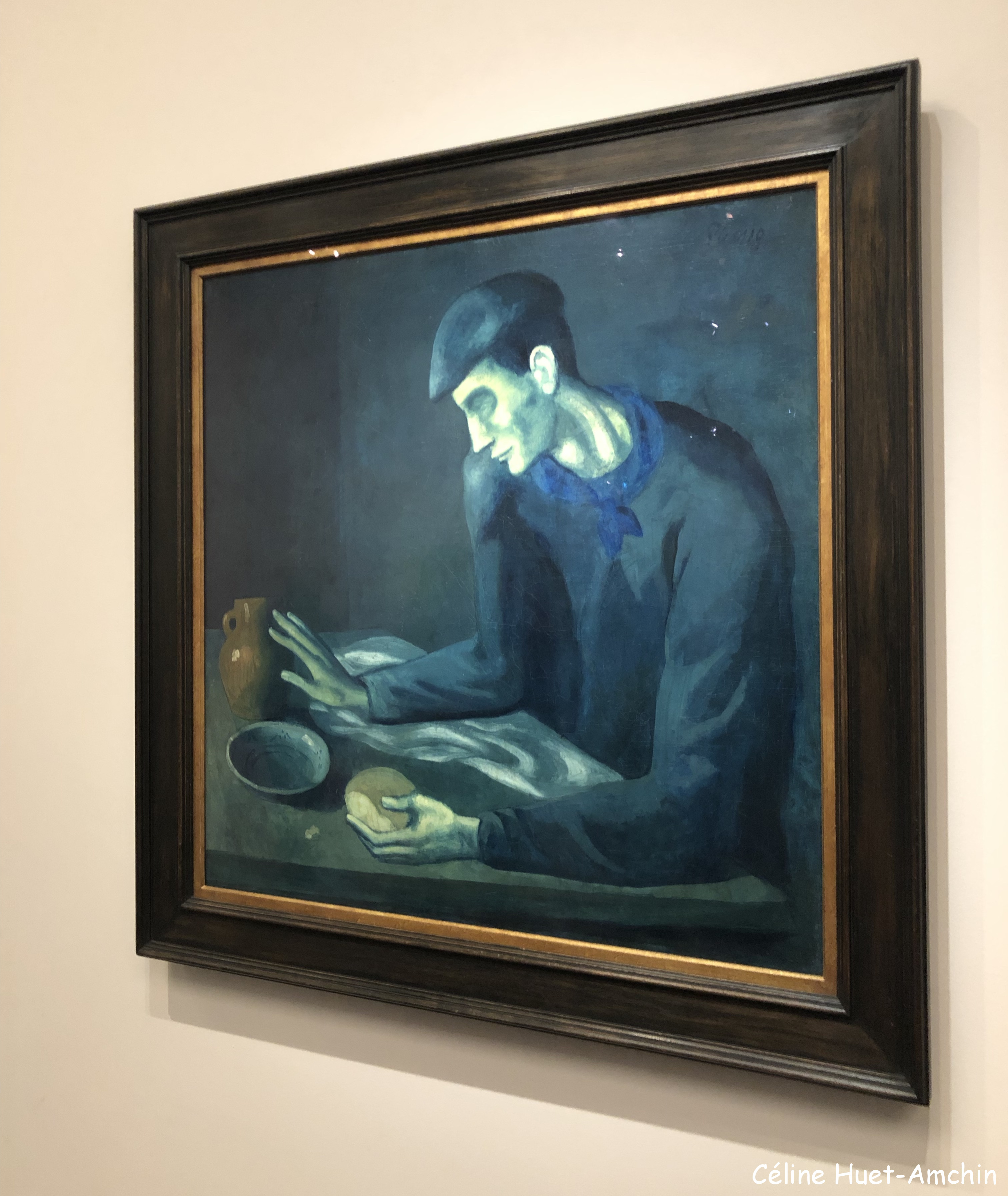 Le repas de l'aveugle Exposition Picasso bleu et rose Musée d'Orsay Paris