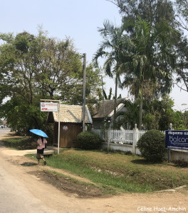 Sur la route entre Kuang Si et Luang Prabang Laos Asie