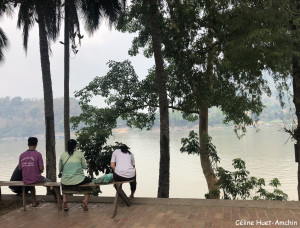 Bords Mékong Luang Prabang Laos Asie