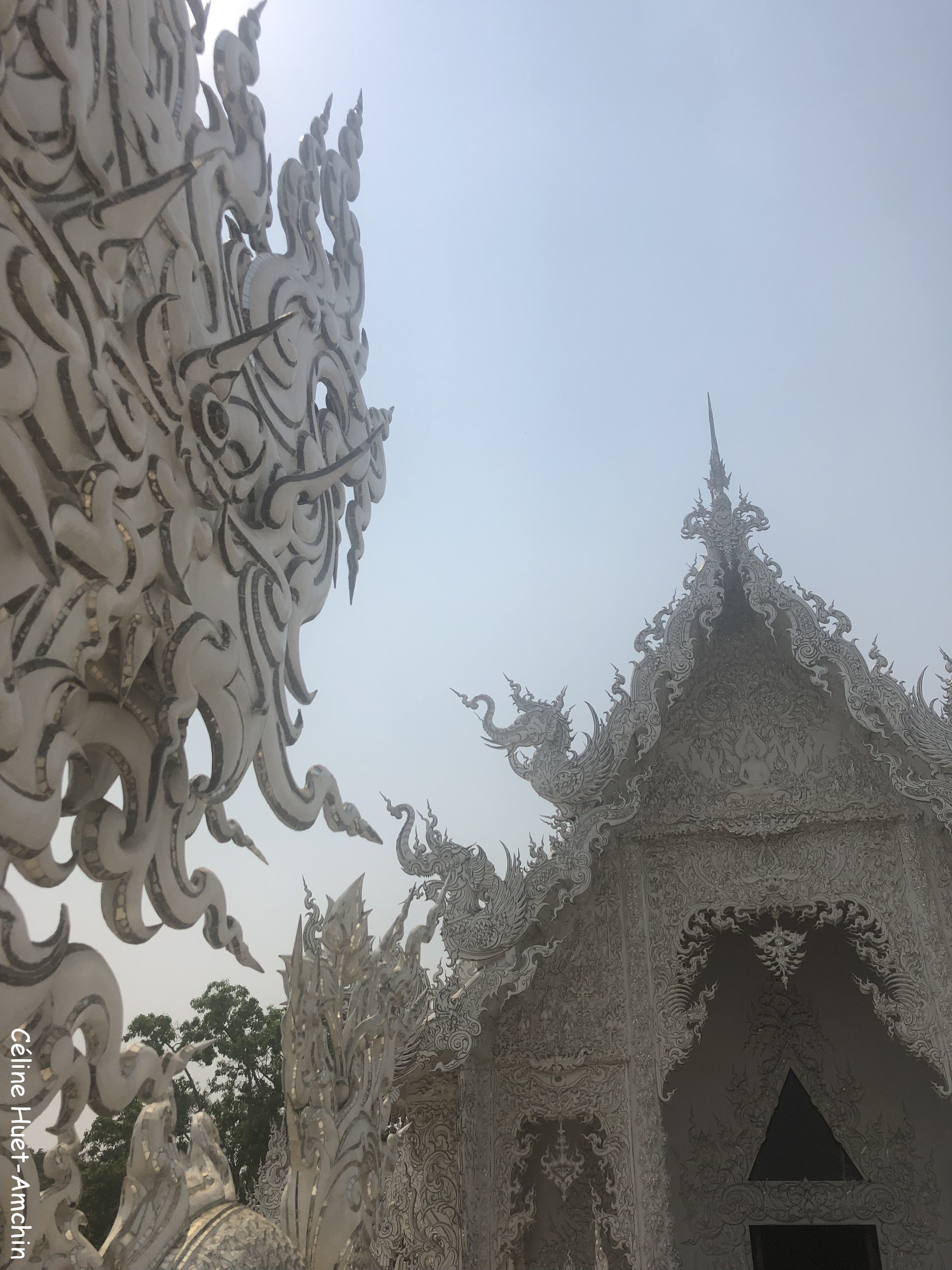 White Temple Wat Rong Khun Province Chiang Rai Thaïlande Asie
