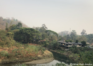 Sur la route Chiang Rai - Chiang Mai Thaïlande Asie