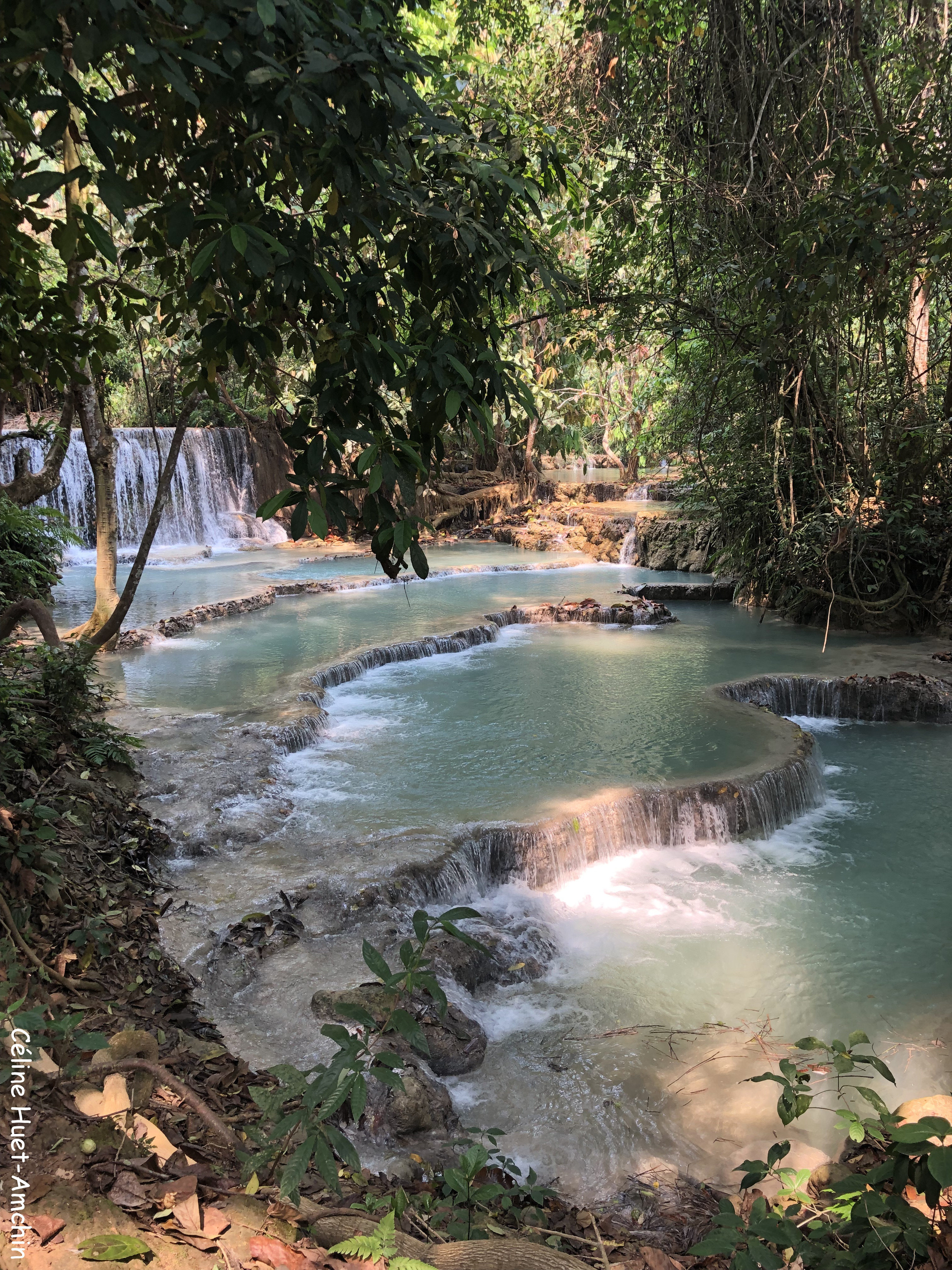 Cascades de Kuang Si Laos Asie