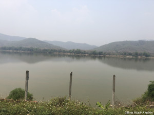 Sur la route entre Kuang Si et Luang Prabang Laos Asie