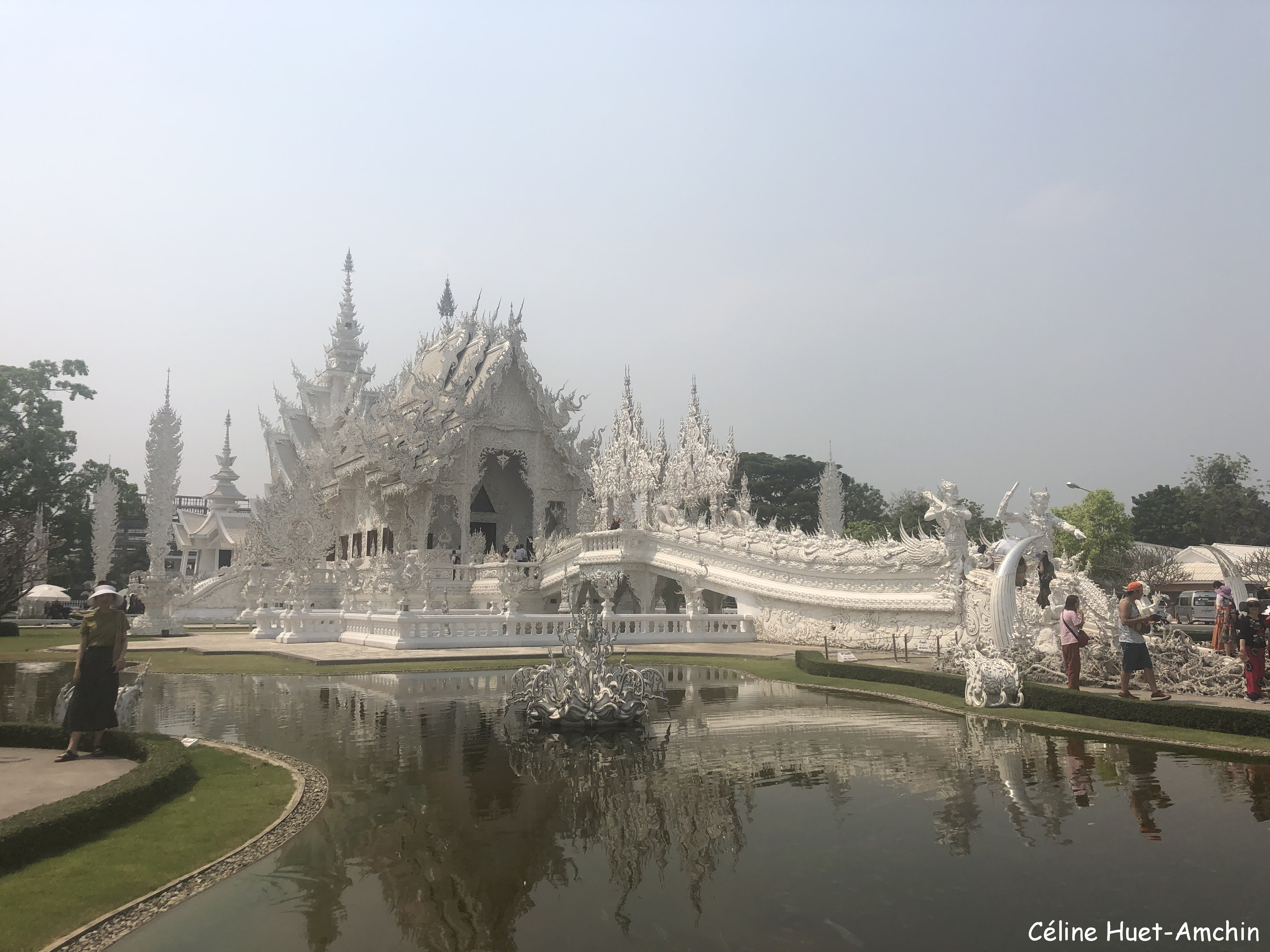 White Temple Wat Rong Khun Province Chiang Rai Thaïlande Asie