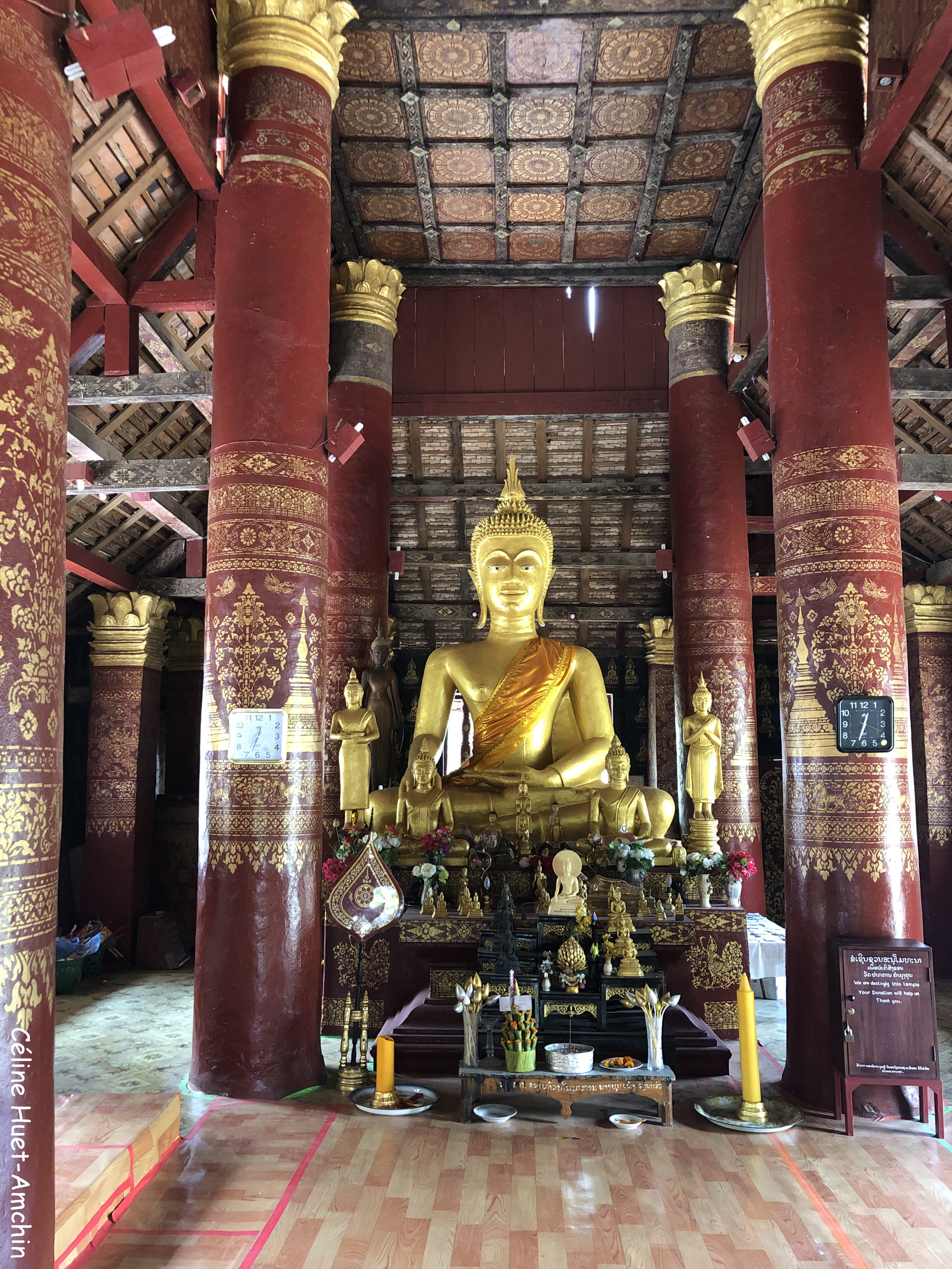 Wat Xiang Thong Luang Prabang Laos Asie