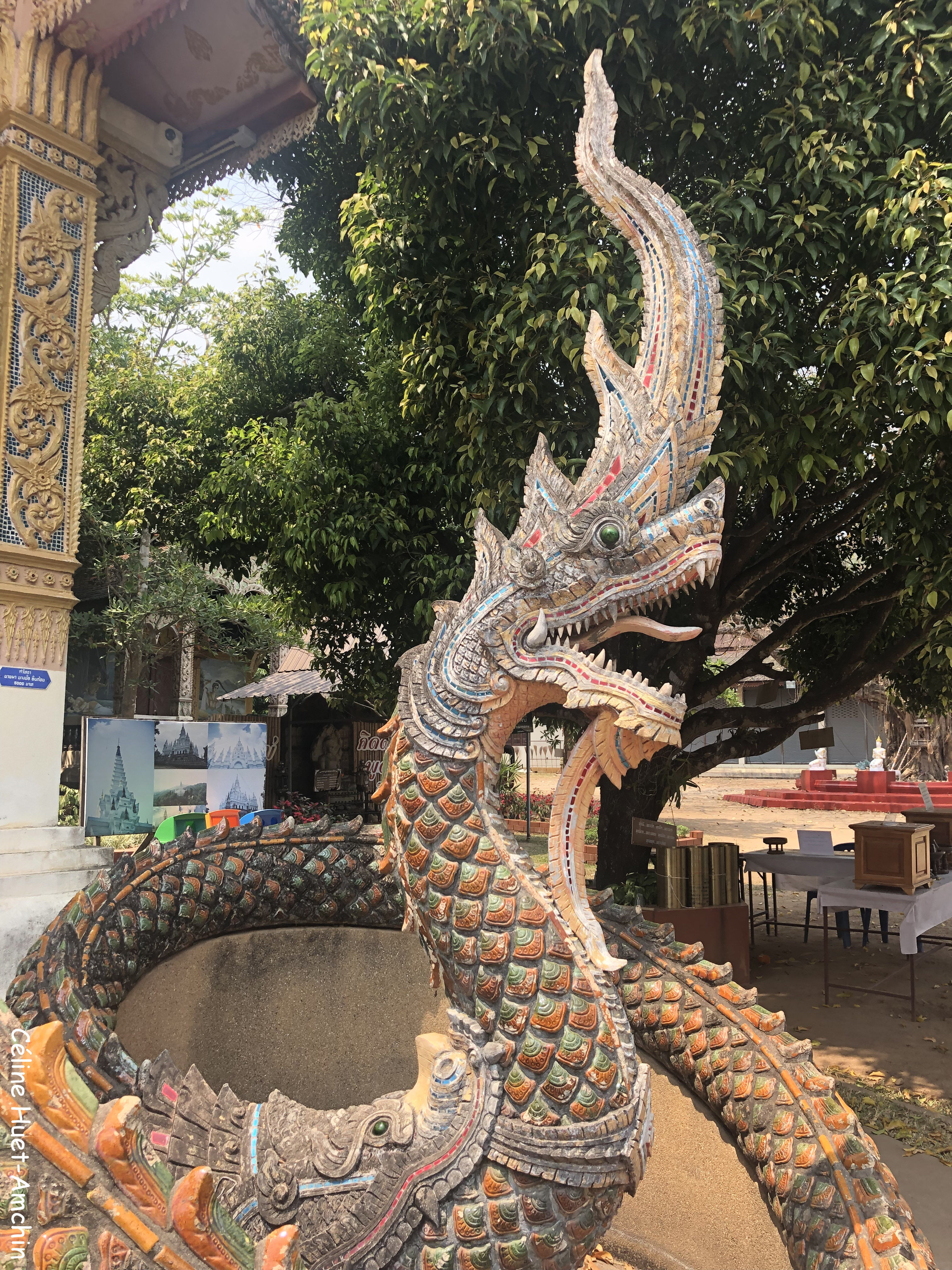 Wat Ban Pong Chiang Mai Hang Dong Thaïlande Asie