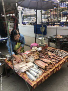 Marché Mae Chan Chiang Rai Thaïlande Asie