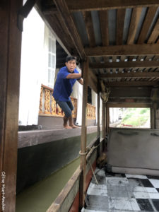 Bateau vers les grottes Mékong Luang Prabang Laos Asie