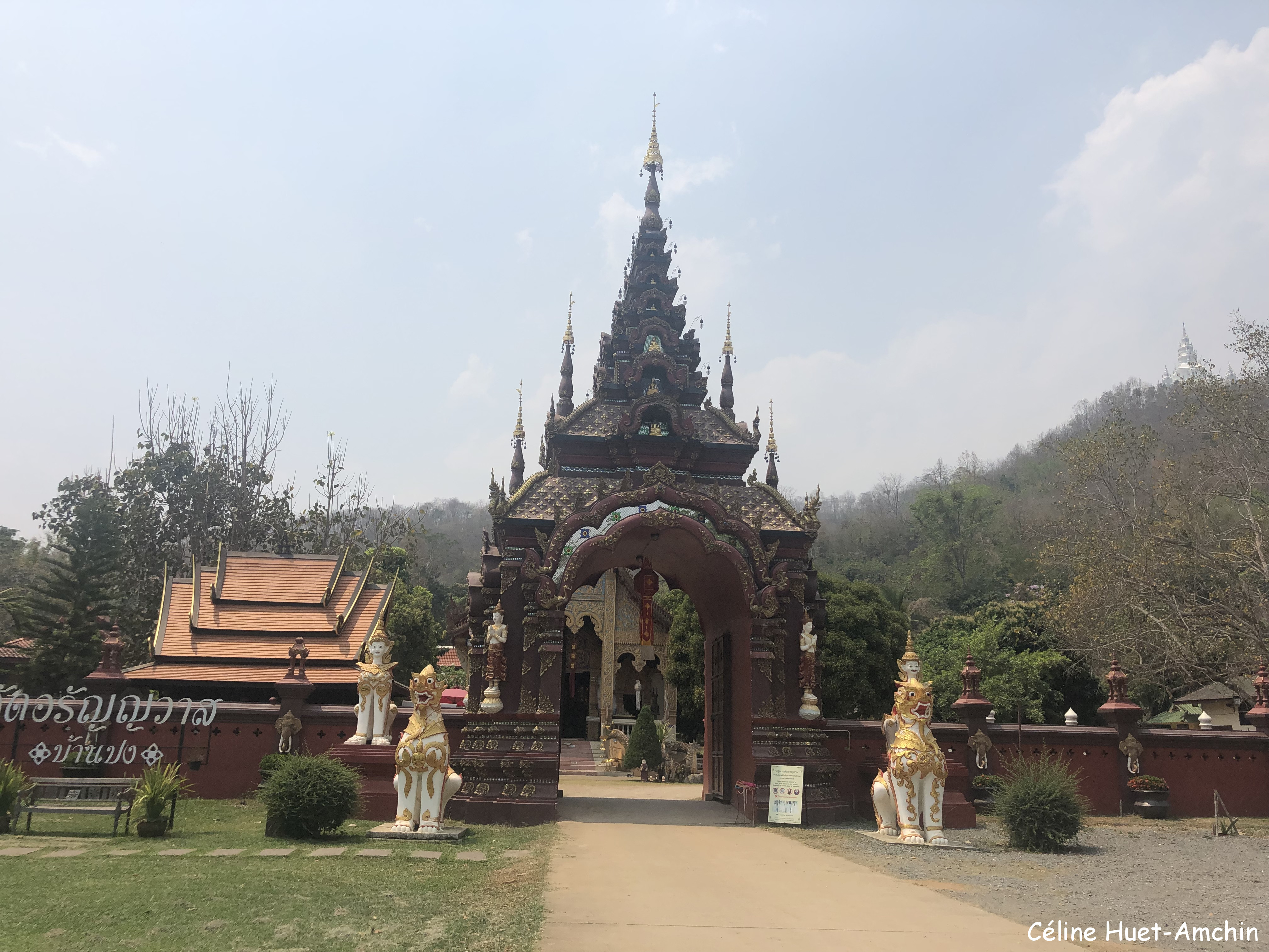 Wat Ban Pong Chiang Mai Hang Dong Thaïlande Asie