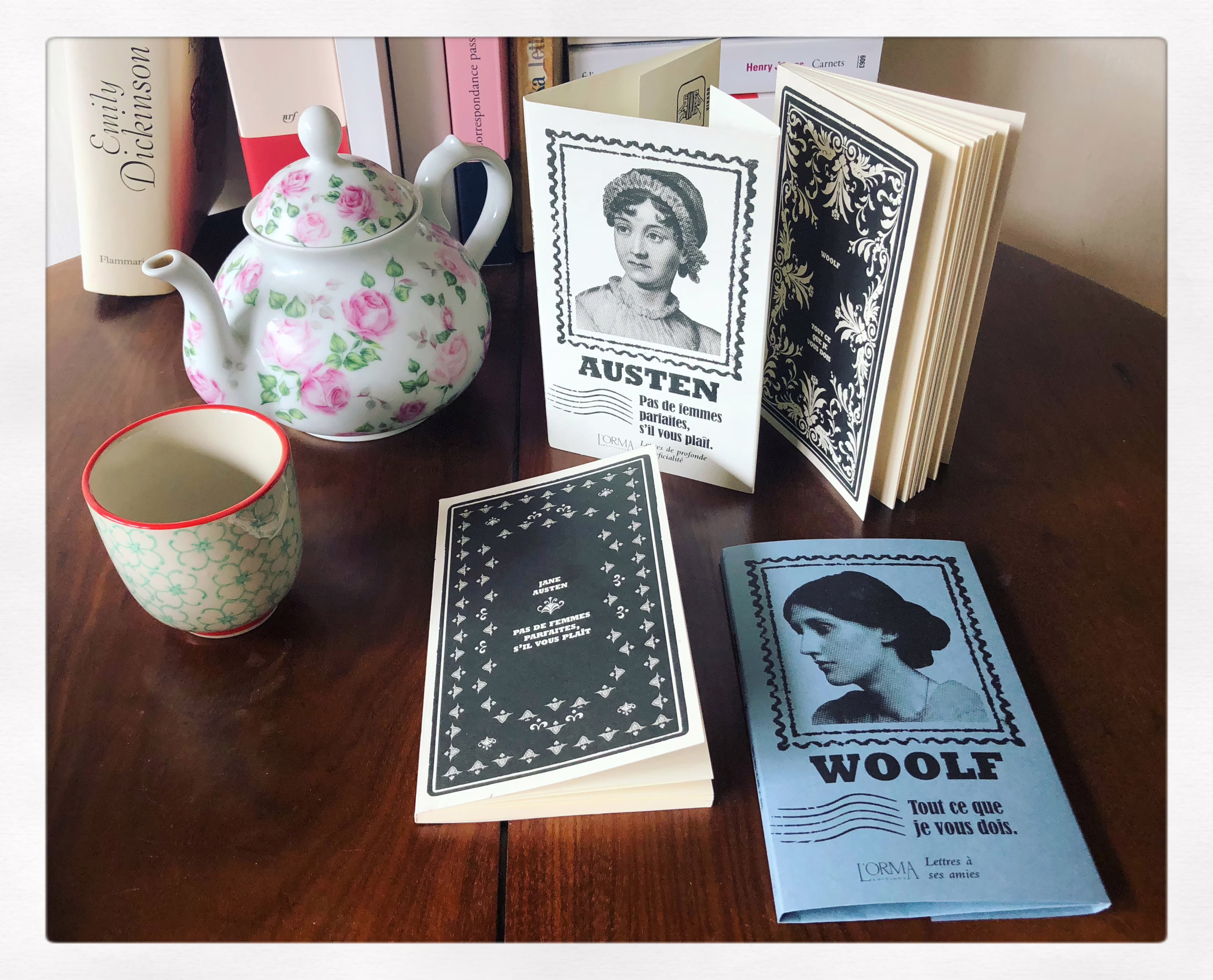 Jane Austen, Virginia Woolf & les éditions L’Orma…