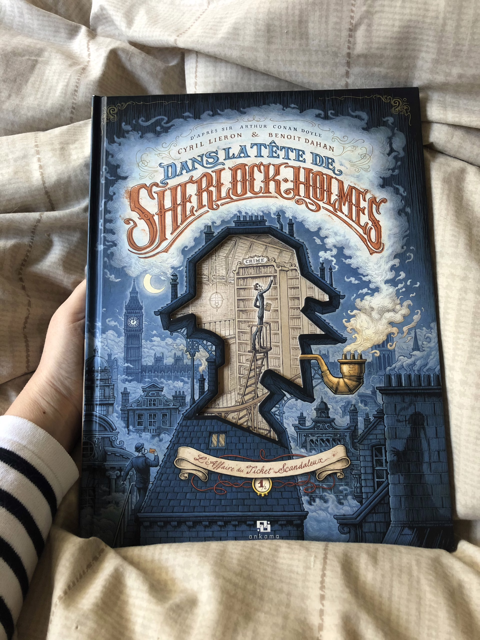 « Dans la tête de Sherlock Holmes » de Cyril Lieron & Benoit Dahan…