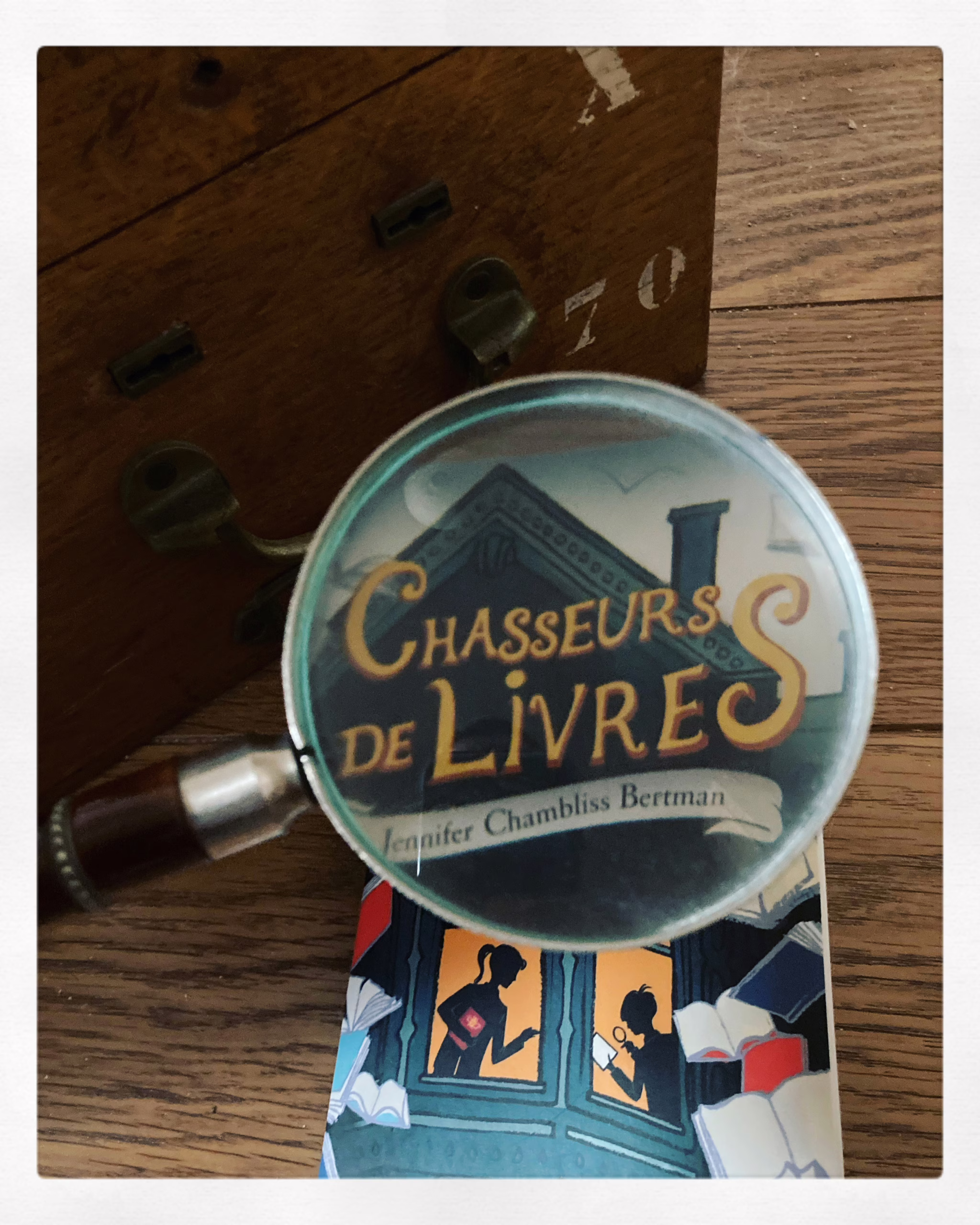 « Chasseurs de livres » de Jennifer Chambliss Bertman…