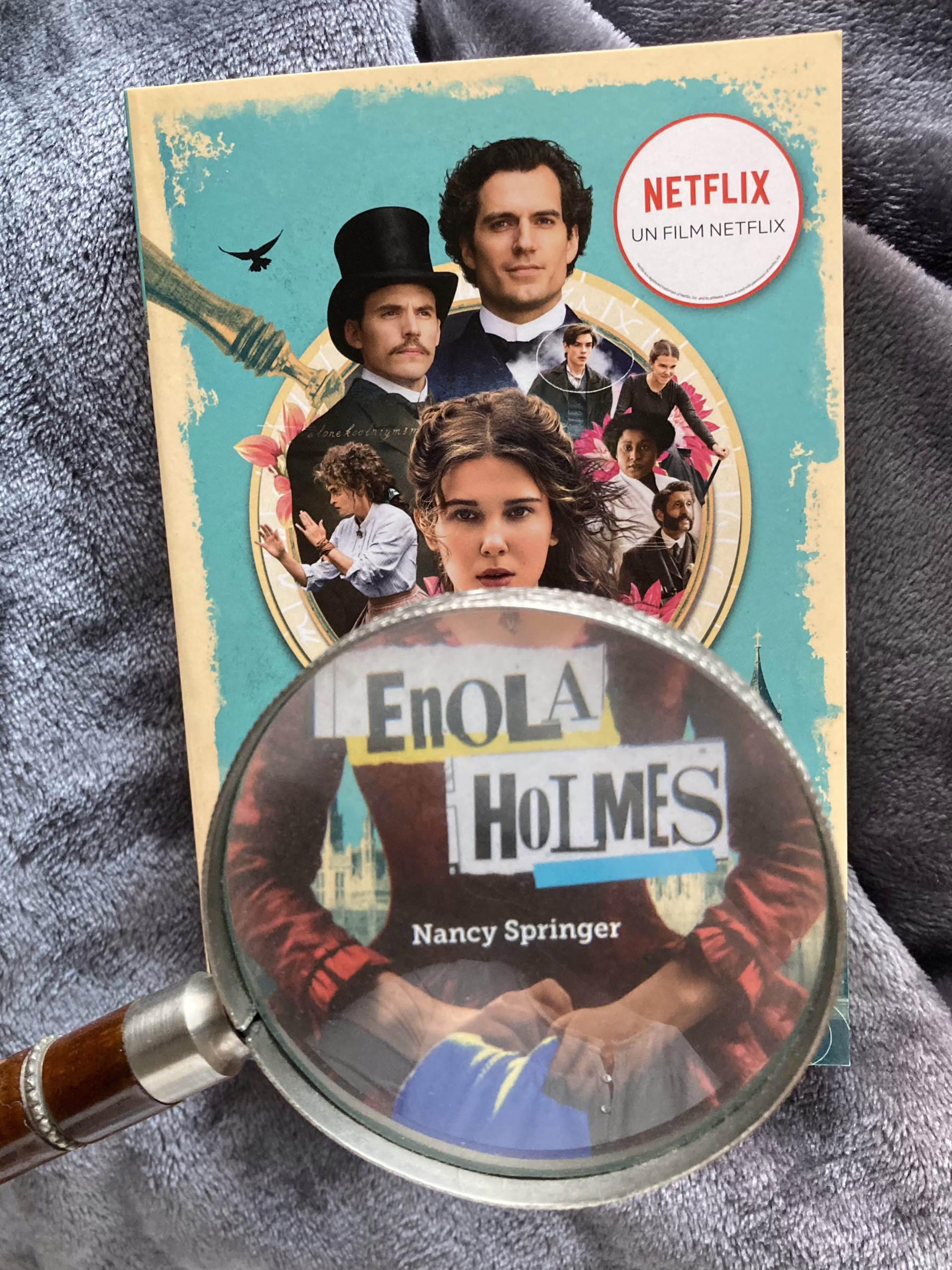 « Les enquêtes d’Enola Holmes 1. La double disparition » de Nancy Springer…