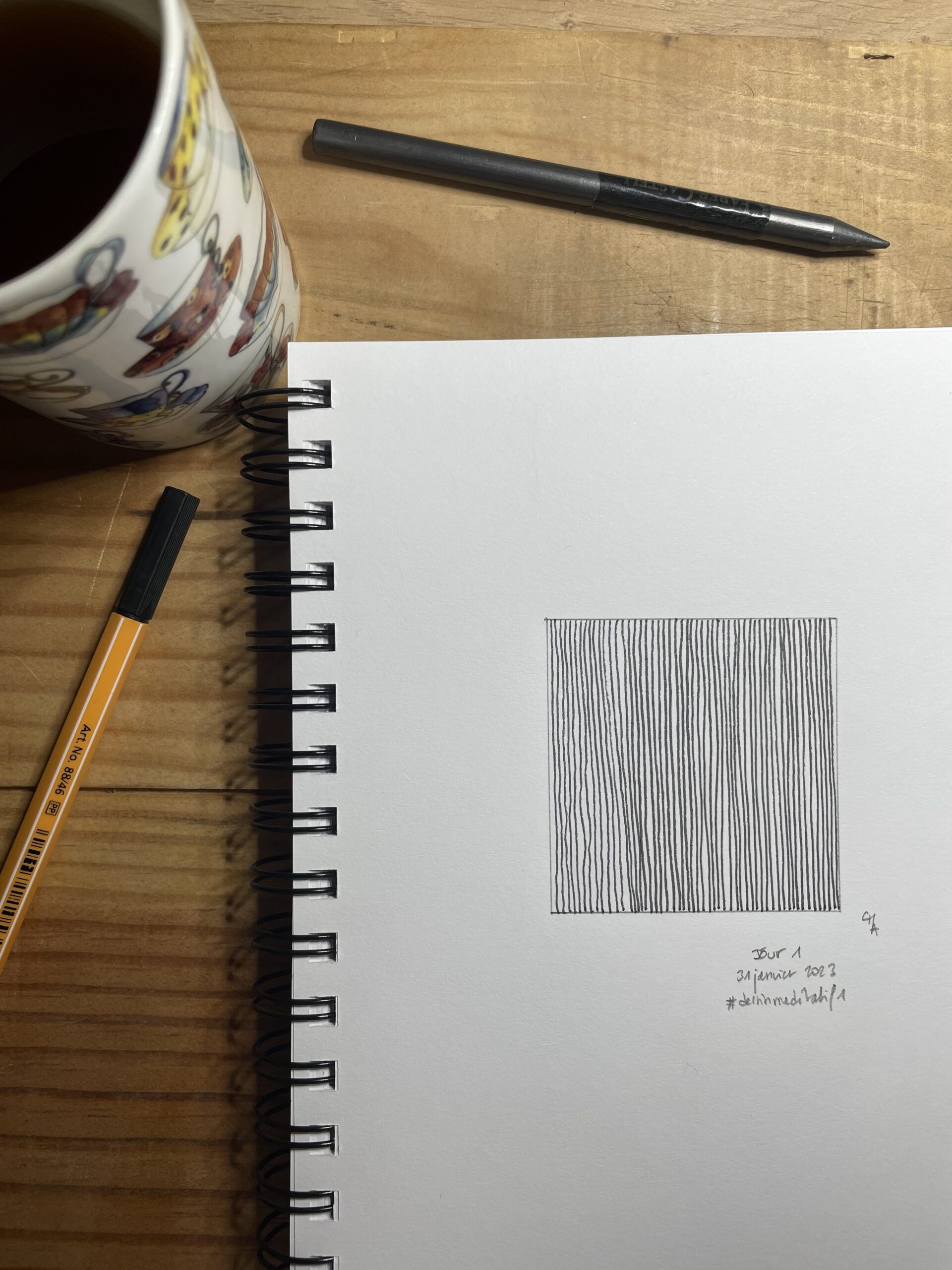 Le dessin méditatif, intuitif, ou comment savourer le calme…