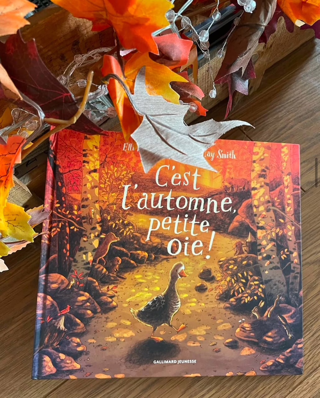 « C’est l’Automne petite oie » de Elli Woollard et Briony May Smith…